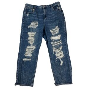 American Eagle Size 16 Short Curvy Mom Stretch Jean